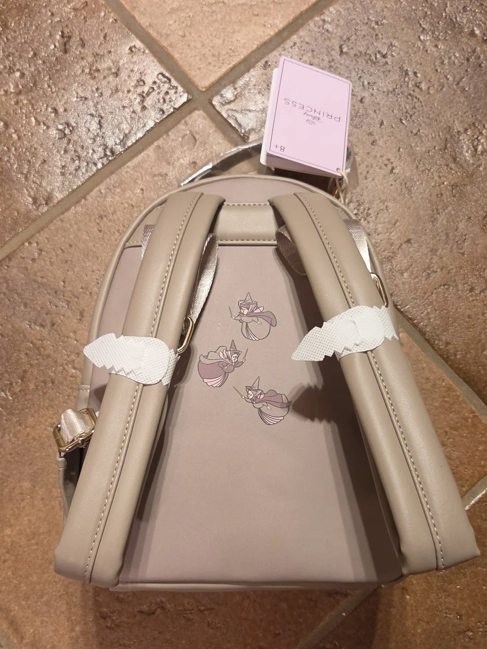 Loungefly Disney Sleeping Beauty Spinning Wheel Mini Backpack